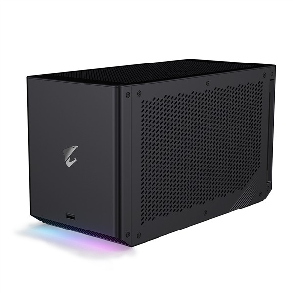 技嘉发布新款AORUS GAMING BOX外置显卡扩展盒，搭*级水冷RTX 30显卡