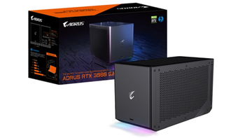 技嘉发布新款AORUS GAMING BOX外置显卡扩展盒，搭*级水冷RTX 30显卡