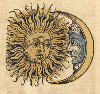 关于人面日月符号的研究，打造启示录背景下的神秘学藏品：畸变天象-日月侵蚀