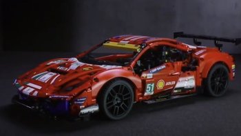 欢迎来到乐高世界：乐高2021年全新科技旗舰公布，法拉利488 GTE EVO！！！