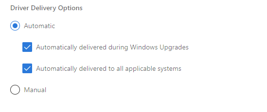 Window 10采用新驱动系统，终于不必自动/手动下载安装了