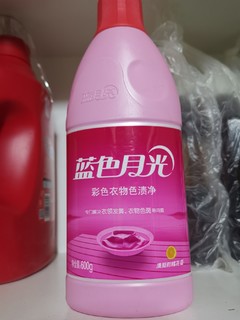 蓝月亮蓝色月光彩色衣物色泽净600g