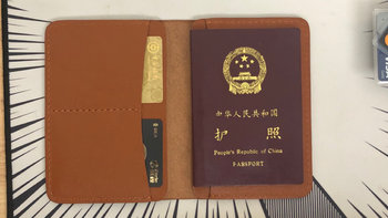 双十一剁手的手工制作的牛皮真皮套护照包晒单