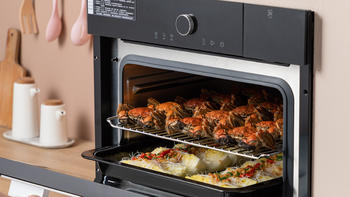 如何更好的用蒸烤箱做出美食：华帝I23011嵌入式蒸烤箱初体验