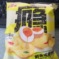 上好佳田园薯片鲜香咸蛋黄60g*10