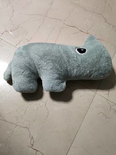 超级柔软好玩的犀牛枕头
