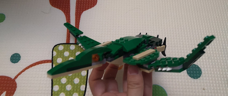 翼龙—和小女40分钟挑战,精力,耐性和腰间盘的三重考验_拼插积木_什么