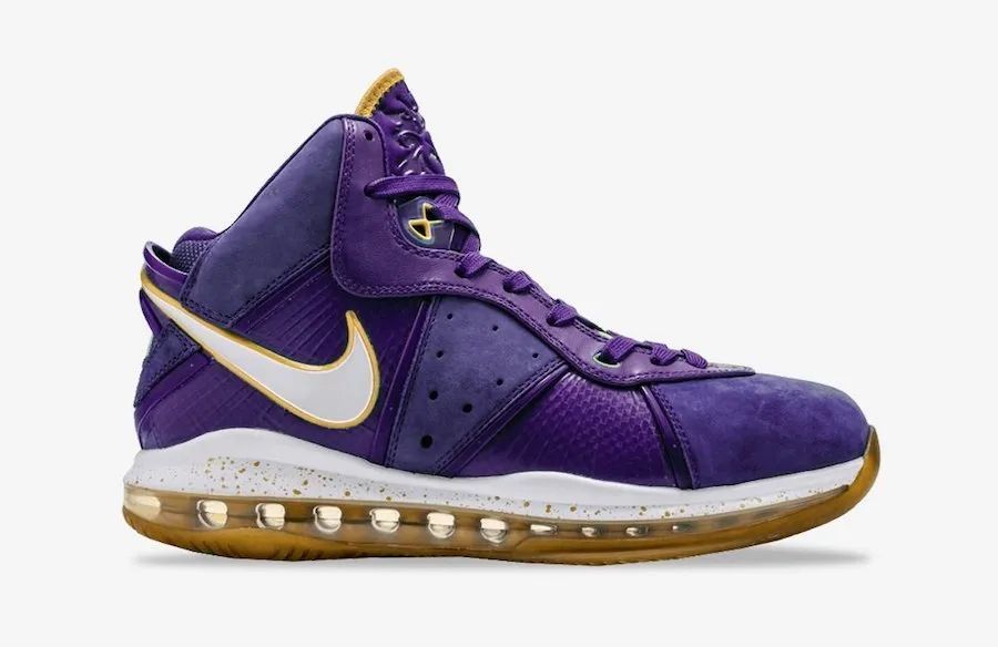 湖人总冠军，Nike LeBron 8“ Lakers” 即将发售