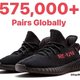  Yeezy黑红字超50万货量，国区确定发售又成人均？阿迪小程序恐又拉胯！　