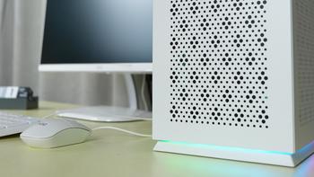 清新、轻巧、实用：爱国者 YOGO S1 ITX 白色小机箱 上手体验实录