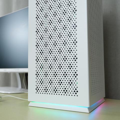 清新、轻巧、实用：爱国者 YOGO S1 ITX 白色小机箱 上手体验实录