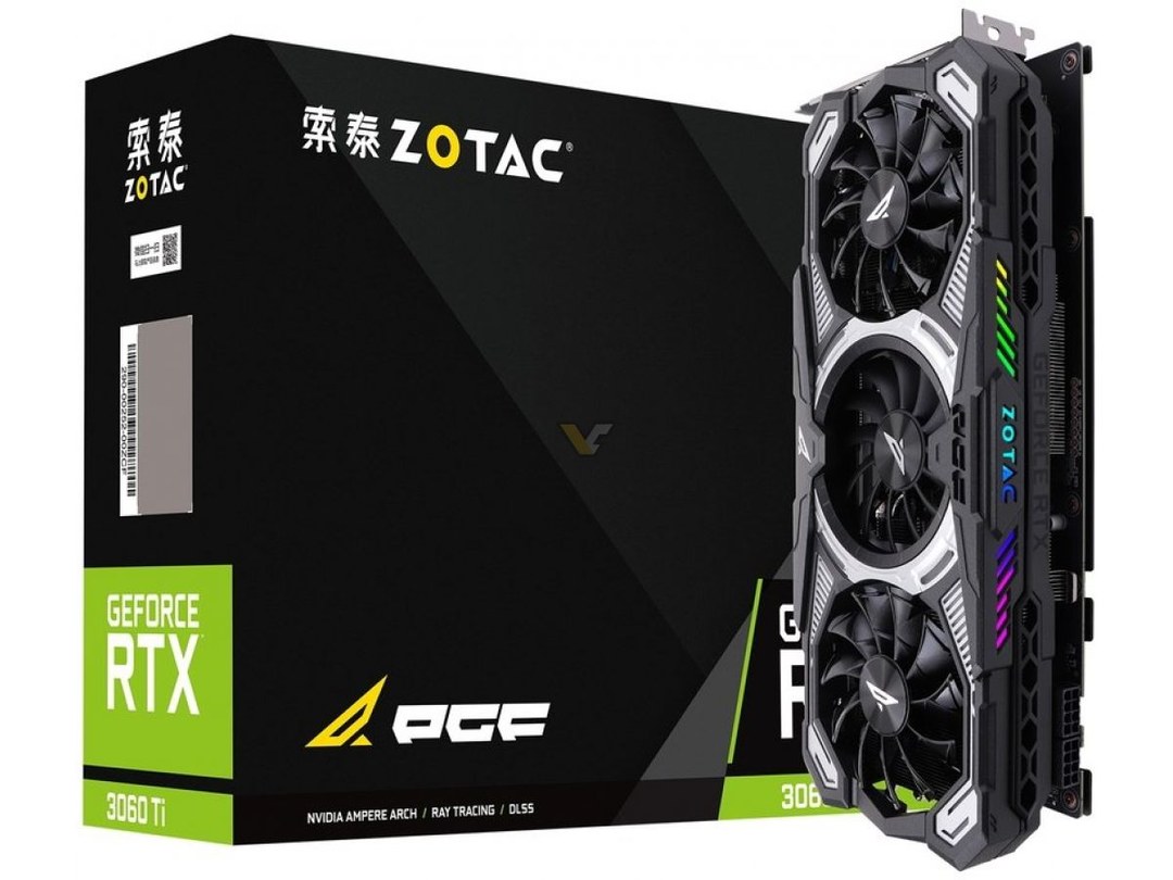 RTX 3090级散热器：索泰发布RTX 3060 Ti“天启”和PGF玩家力量至尊版