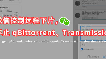 你学废了吗 篇三：微信控制远程下片，不止qBittorrent、Transmission