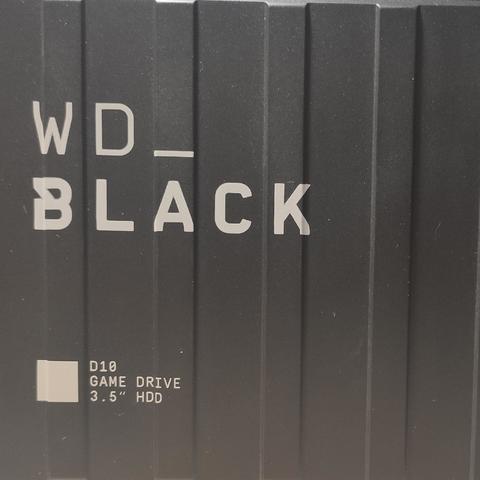 WD_BLACK D10 12TB硬盘简单开箱及我对NAS的看法