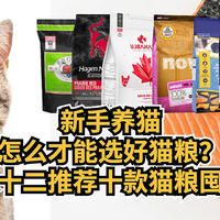 侃侃宠粮 篇四：新手养猫， 怎么才能选好猫粮？双十二推荐十款猫粮囤货