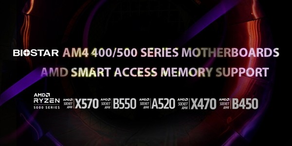 映泰400/500全系主板支持AMD SAM加速：性能提升11％