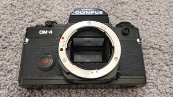 胶片相机简易维修：Olympus OM-4快门和过卷杆卡死