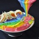 日本推出“快乐彩虹拉面”