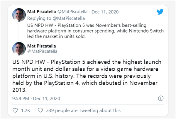 PS5成美国首发月销量最高主机 多数民众不顾疫情排队抢购