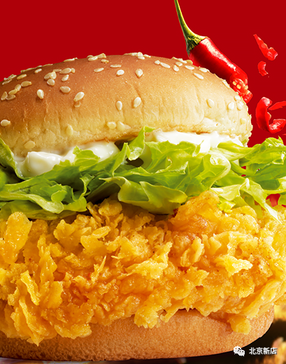 辣堡只要9块9还有新款青花椒鸡腿堡和缤纷小食