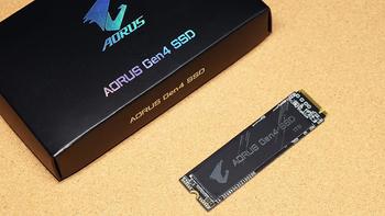 群联主控、1G缓存，性能表现稳定的技嘉AORUS NVMe GEN4 SSD