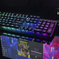键盘鼠标外设 篇111：RGB朋克美学，ROG游侠RX光轴机械键盘晒物