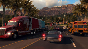 Steam限时特惠：2.4折购《美国卡车模拟》 欧卡和美卡你更喜欢哪款?