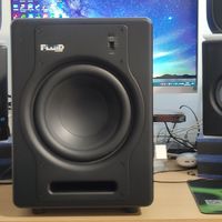 2K价位入门监听低音炮 - Fluid F8S 超低音监听音箱开箱评测