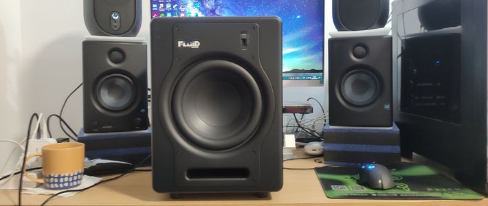 2K价位入门监听低音炮 - Fluid F8S 超低音监听音箱开箱评测