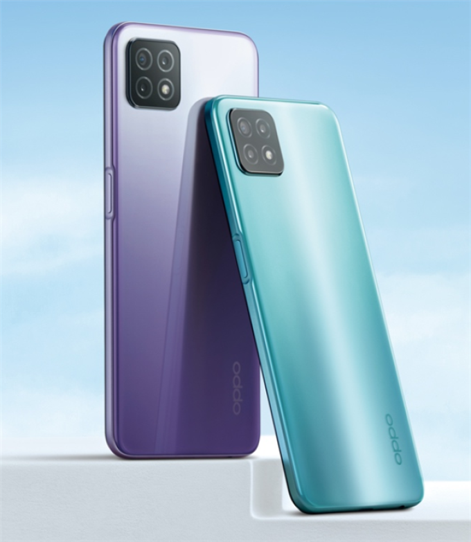 oppoa53新机上架预售搭天玑720和90hz高刷屏仅重175克