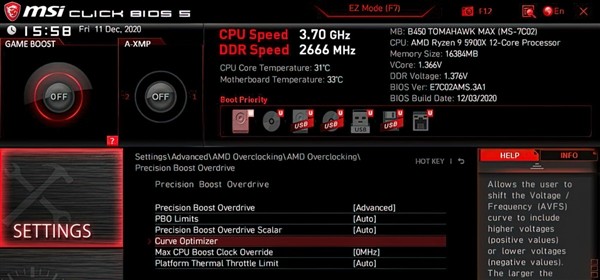 微星B450将率先支持AMD降压超频神技，频率险破5GHz
