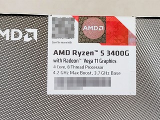 AMD Ryzen 5 3400G处理器