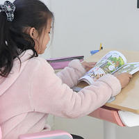 孩子学习必备装备，高低可调+舒适坐姿，乐歌EC2学习桌椅套装体验