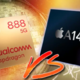 骁龙888对比苹果A14：虽然骁龙888提升不小，但两者仍有一定差距