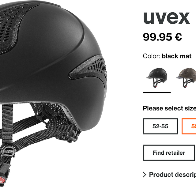 uvex exxential II 马术头盔 开箱