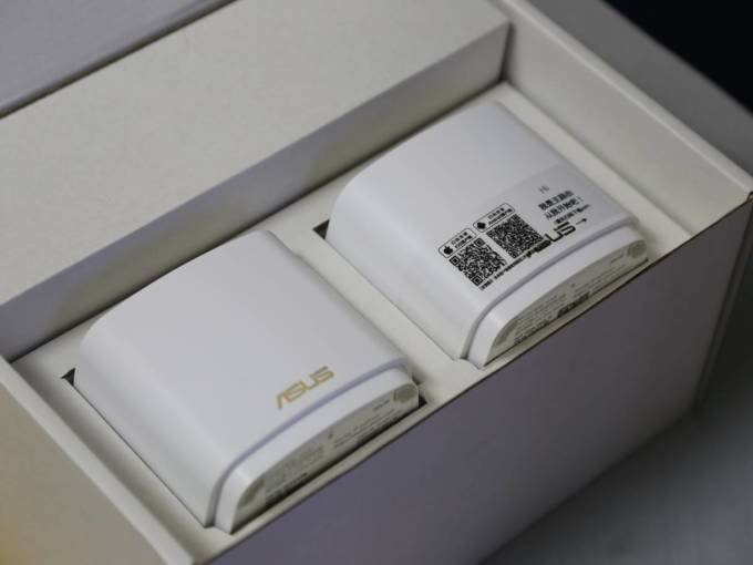 华硕 xd4 灵耀魔方路由器,两只装