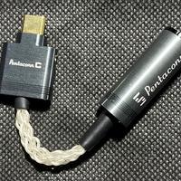 Pentaconn C 小尾巴 4.4mm 版（NDICS 插头厂出品）USB 音频转换线