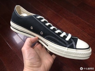 converse 1970黑色低帮帆布鞋