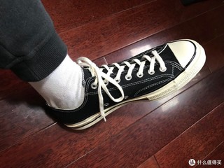 converse 1970黑色低帮帆布鞋