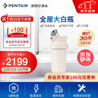 滨特尔（PENTAIR）大蓝瓶升级款过滤瓶全屋净水器10吋大白瓶包安装