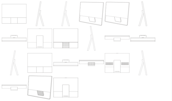 四种形态、超薄设计：华为公开桌面一体机专利信息