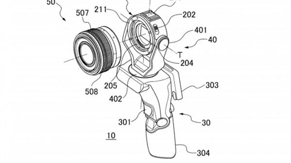 佳能手持云台相机专利现身，可换镜头设计，大疆直呼内行