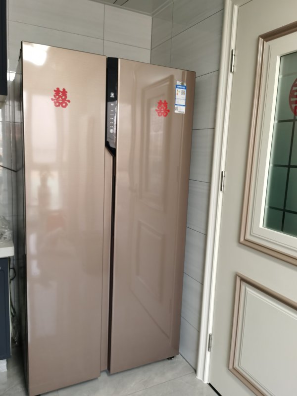 海尔冰箱双开门家用双门对开门变频风冷无霜官方旗舰bcd507wdpt