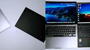 新鲜热辣的ThinkPad x1 nano开箱，对比M1 MacBook Pro使用感受