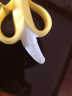 安全卫生造型可爱的nuby香蕉牙胶