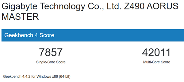 单核性能提升26％、加速5GHz：英特尔11代酷睿i7-11700K首次现身GeekBench 4