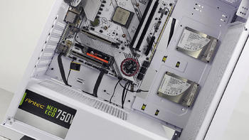 硬件装机 篇137：白色Ryzen主机达成，安钛克守护者DP502 FLUX冰川白机箱装机记 