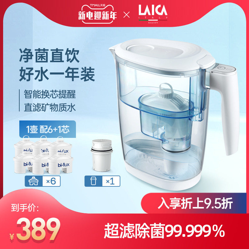 LAICA莱卡滤水壶体验：用“芯”喝上健康水！即滤即饮