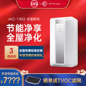 有了空净为啥还入手新风机？AirProce AC-160新风机初体验