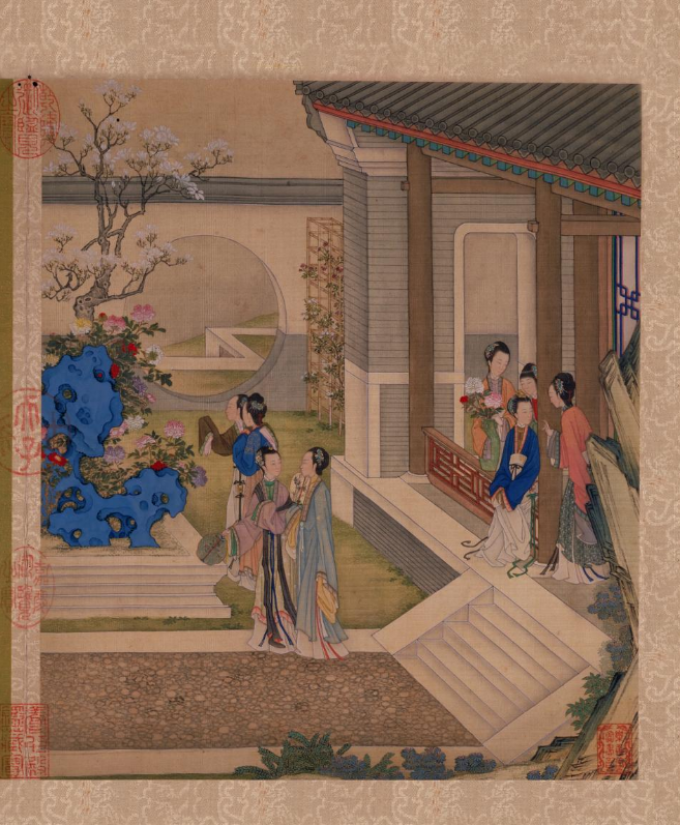 广州艺术博物院开年大展50余件明清绘画还原古代春日生活